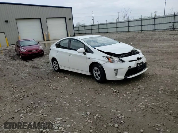 2015 Toyota Prius Four with VIN JTDKN3DU5F0452558, listed as a Copart auction lot 54937175 with Not Provided miles and Non Repairable. Bid and sale history available at DreamBid. Image 13.