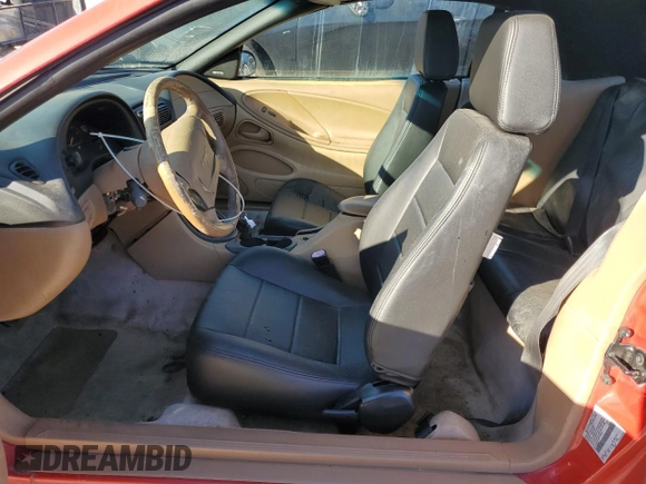1998 Ford Mustang with VIN 1FAFP4449WF180634, listed as a Copart auction lot 82671504 with 150,195 mi miles and Salvage Title. Bid and sale history available at carsss.com. Image 7.