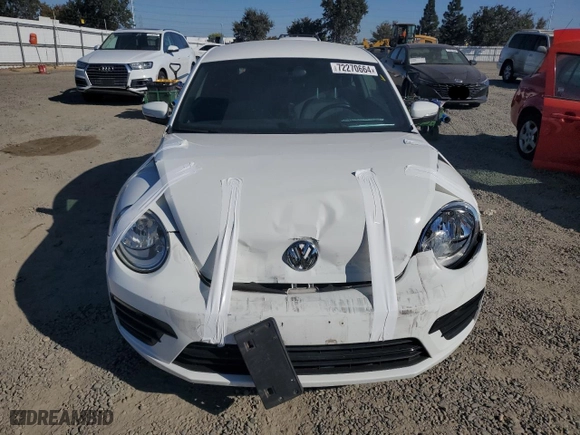 2019 Volkswagen Beetle S with VIN 3VWFD7AT3KM710393, listed as a Copart auction lot 72270664 with 63,627 mi miles and Salvage Title. Bid and sale history available at carsss.com. Image 5.