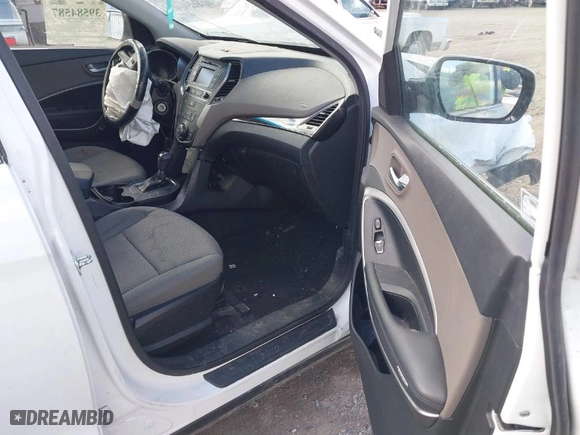 2018 Hyundai Santa Fe Sport 2.4L with VIN 5XYZTDLB0JG573009, listed as a IAAI auction lot 39584587 with 108,130 mi miles. Bid and sale history available at carsss.com. Image 5.