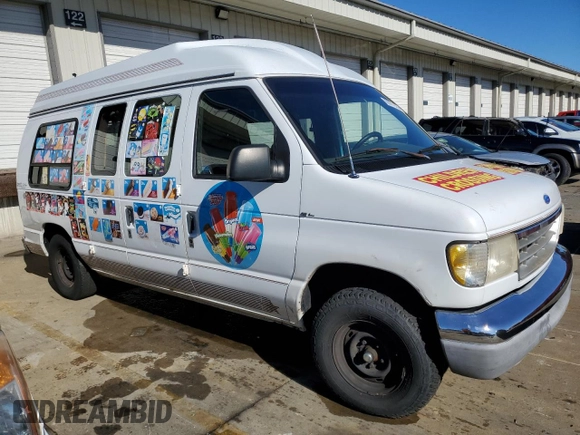 1996 Ford Econoline Cargo z VIN 1FDEE14HXTHA20688, wystawiony jako Copart lot #80077294 z przebiegiem 216 001 mil mil oraz Nie do naprawy • Non repairable. Historia ofert i sprzedaży dostępna na DreamBid. Obrazek 4.