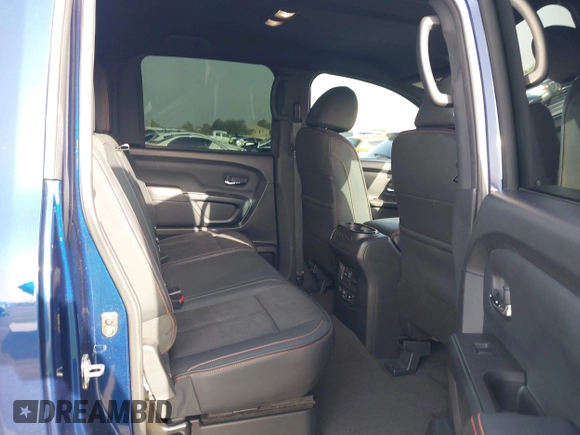 2021 Nissan Titan Pro-4X with VIN 1N6AA1ED3MN531427, listed as a IAAI auction lot 42615123 with 53,695 mi miles and . Bid and sale history available at DreamBid. Image 8.