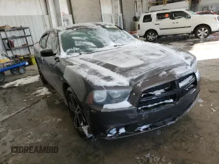 2014 Dodge Charger SXT Plus with VIN 2C3CDXJG4EH372115, listed as a Copart auction lot 41580055 with 197,232 mi miles and Salvage Title. Bid and sale history available at carsss.com. Image 4.