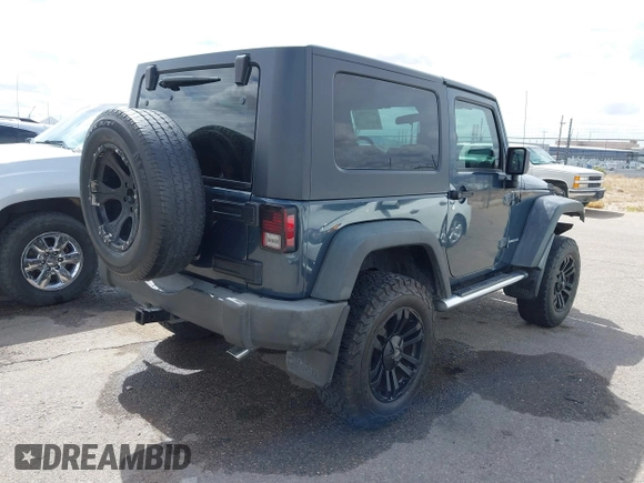 2008 Jeep Wrangler X with VIN 1J4FA241X8L507885, listed as a IAAI auction lot 41797853 with 83,677 mi miles and . Bid and sale history available at DreamBid. Image 4.