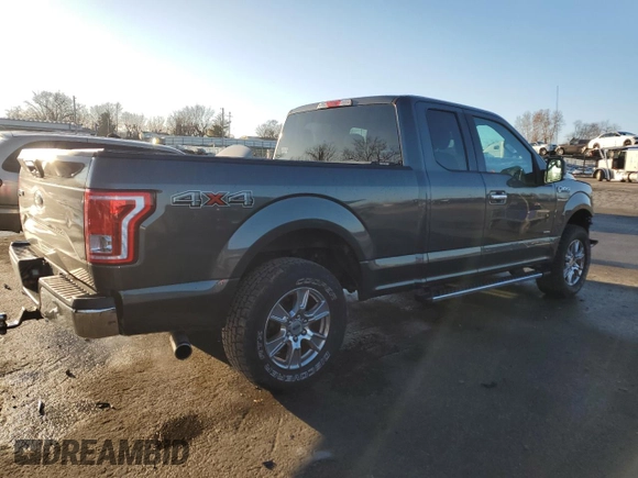 2016 Ford F-150 XLT with VIN 1FTEX1EP2GFD61525, listed as a Copart auction lot 84863094 with 92,859 mi miles and Salvage Title. Bid and sale history available at carsss.com. Image 3.