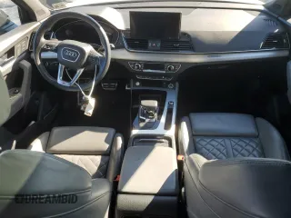 2021 Audi SQ5 Premium Plus with VIN WA1B4AFYXM2027503, listed as a Copart auction lot 49532945 with 68,674 mi miles and Salvage Title. Bid and sale history available at carsss.com. Image 8.