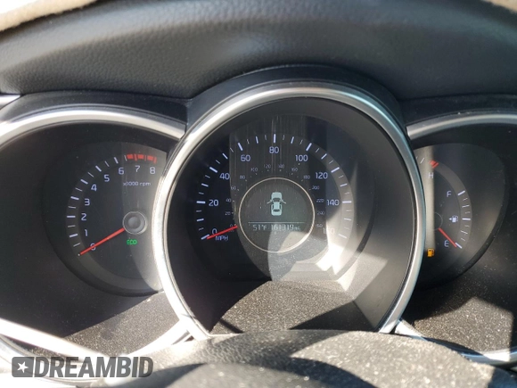 2015 Kia Optima EX with VIN 5XXGN4A77FG433602, listed as a Copart auction lot 47631325 with 161,319 mi miles and Salvage Title. Bid and sale history available at carsss.com. Image 9.