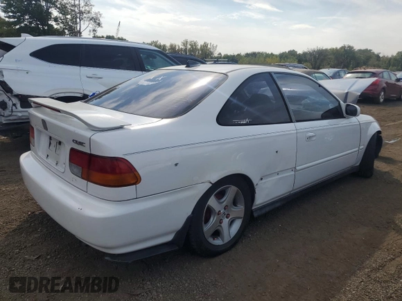 1996 Honda Civic EX z VIN 1HGEJ8148TL044772, wystawiony jako Copart lot #77004434 z przebiegiem 174 178 mil mil oraz Szkoda całkowita • Salvage title. Historia ofert i sprzedaży dostępna na DreamBid. Obrazek 3.