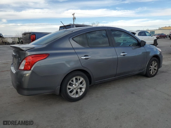 2019 Nissan Versa Sedan SV with VIN 3N1CN7AP6KL800605, listed as a Copart auction lot 47783235 with 97,357 mi miles and Salvage Title. Bid and sale history available at carsss.com. Image 3.
