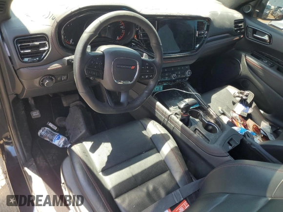 2024 Dodge Durango R/T Premium with VIN 1C4SDJCT7RC183224, listed as a Copart auction lot 57404465 with 13,474 mi miles and Salvage title. Bid and sale history available at DreamBid. Image 8.