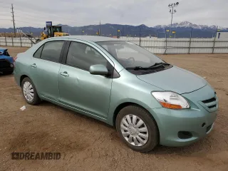 2008 Toyota Yaris with VIN JTDBT923184029555, listed as a Copart auction lot 50807755 with 98,072 mi miles and Salvage Title. Bid and sale history available at DreamBid. Image 4.