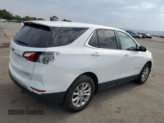 2021 Chevrolet Equinox LT with VIN 2GNAXUEV5M6127021, listed as a Copart auction lot 69222764 with 75,867 mi miles and Salvage Title. Bid and sale history available at DreamBid. Image 3.