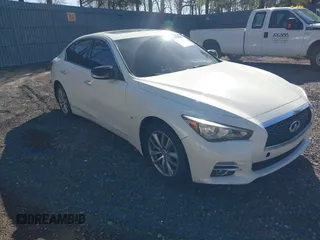 2015 Infiniti Q50 Premium z VIN JN1BV7AR9FM398247, wystawiony jako IAAI lot #42059004 z przebiegiem Nie podano mil oraz . Historia ofert i sprzedaży dostępna na DreamBid. Obrazek 1.