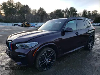 2022 BMW X5 M50i with VIN 5UXJU4C02N9M64369, listed as a Copart auction lot 47050485 with 0 mi miles and Salvage Title. Bid and sale history available at carsss.com. Image 1.