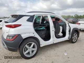 2022 Hyundai Kona SEL с VIN KM8K6CAB0NU892271, выставлен на аукционе Copart как лот 57277745 с пробегом 13 248 миль миль и Списание • Salvage title. История ставок и продаж доступна на DreamBid. Изображение 3.