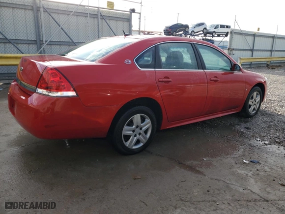 2009 Chevrolet Impala LS with VIN 2G1WB57K491149479, listed as a Copart auction lot 47046645 with 176,922 mi miles and Non Repairable. Bid and sale history available at carsss.com. Image 3.
