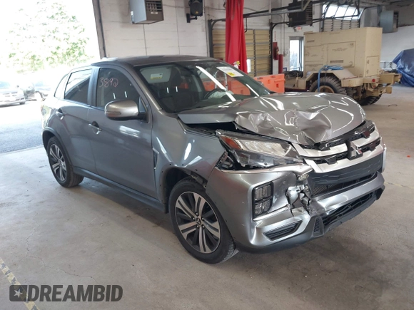 2020 Mitsubishi Outlander ES with VIN JA4AR3AU5LU019034, listed as a IAAI auction lot 42563892 with 105,330 mi miles and . Bid and sale history available at DreamBid. Image 1.