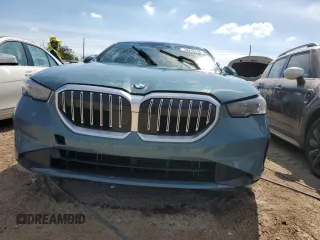 2024 BMW 5 Series 530i with VIN WBA43FJ0XRCP78759, listed as a Copart auction lot 76415134 with 0 mi miles and Salvage Title. Bid and sale history available at carsss.com. Image 5.