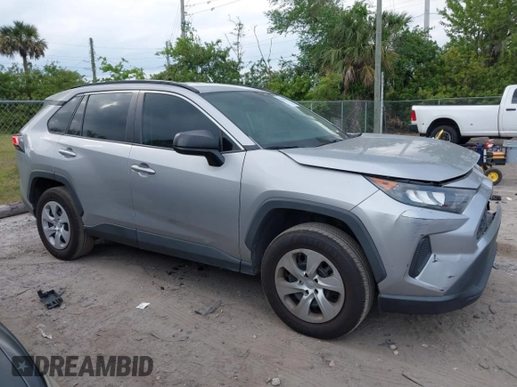 2020 Toyota RAV4 LE with VIN 2T3H1RFV2LC063920, listed as a IAAI auction lot 41864477 with 123,602 mi miles. Bid and sale history available at carsss.com. Image 13.