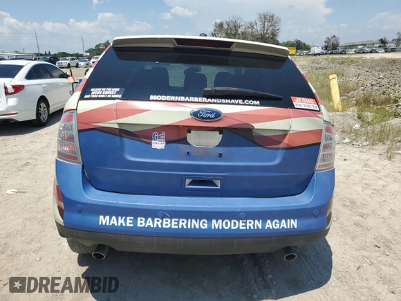 2008 Ford Edge Limited with VIN 2FMDK49C38BA05716, listed as a Copart auction lot 67352034 with 117,799 mi miles and Salvage Title. Bid and sale history available at carsss.com. Image 6.