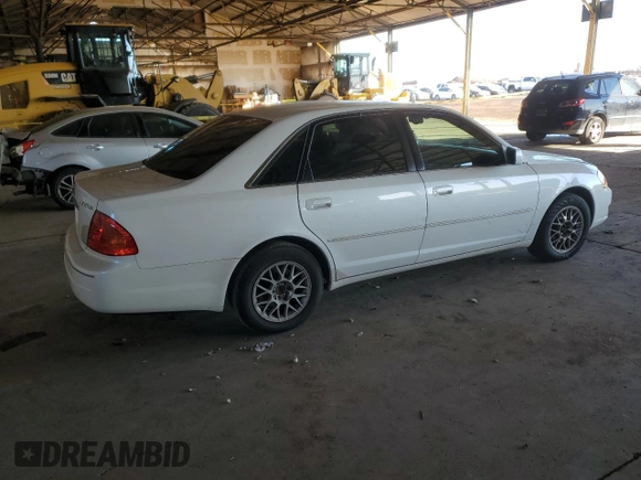 2001 Toyota Avalon XL with VIN 4T1BF28B71U123194, listed as a Copart auction lot 84050604 with 199,807 mi miles and Salvage Title. Bid and sale history available at DreamBid. Image 3.