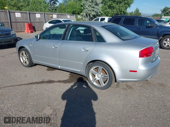 2008 Audi A4 2.0T with VIN WAUDF78E08A051493, listed as a IAAI auction lot 42659995 with 117,269 mi miles and . Bid and sale history available at DreamBid. Image 3.