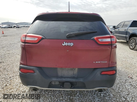 2014 Jeep Cherokee Limited with VIN 1C4PJLDS5EW163904, listed as a Copart auction lot 45061285 with 136,231 mi miles and Clean Title. Bid and sale history available at carsss.com. Image 6.