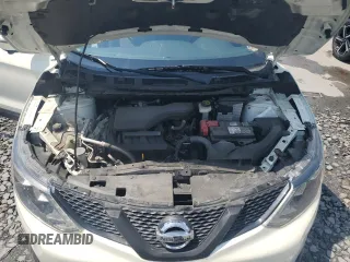 2017 Nissan Rogue SV with VIN JN1BJ1CR6HW106776, listed as a Copart auction lot 59682825 with 106,195 mi miles and Salvage title. Bid and sale history available at DreamBid. Image 12.