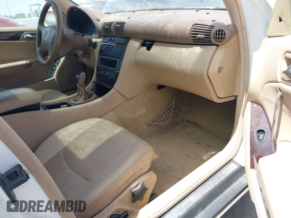 2002 Mercedes-Benz C with VIN WDBRF61J02F208524, listed as a IAAI auction lot 42111684 with 193,535 mi miles and . Bid and sale history available at carsss.com. Image 5.
