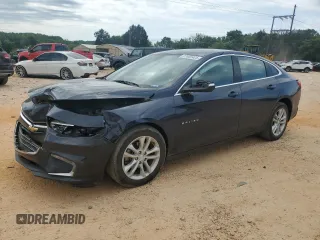 2018 Chevrolet Malibu LT with VIN 1G1ZD5ST1JF197512, listed as a Copart auction lot 57659425 with 160,000 mi miles and Salvage title. Bid and sale history available at DreamBid. Image 1.