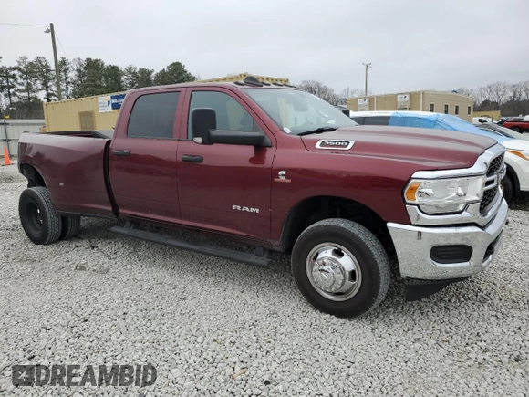2021 Ram 3500 Tradesman with VIN 3C63RRGL2MG528641, listed as a Copart auction lot 82971184 with 268,077 mi miles and Salvage Title. Bid and sale history available at carsss.com. Image 4.