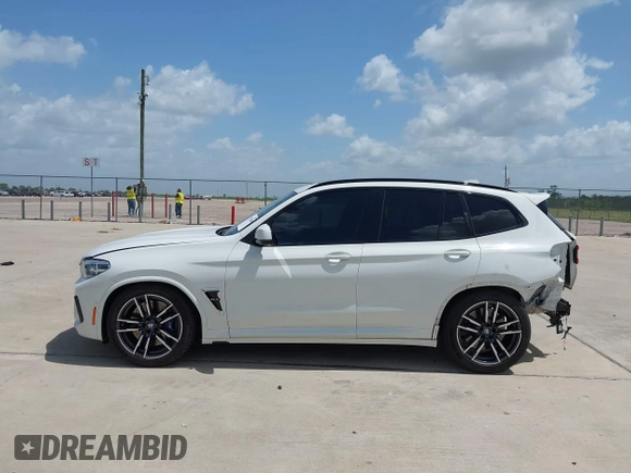 2020 BMW X3 M with VIN 5YMTS0C05L9C87865, listed as a IAAI auction lot 42526886 with 41,496 mi miles and . Bid and sale history available at DreamBid. Image 14.