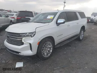 2024 Chevrolet Suburban Premier with VIN 1GNSKFKD9RR185056, listed as a IAAI auction lot 41489425 with 12,015 mi miles. Bid and sale history available at carsss.com. Image 2.