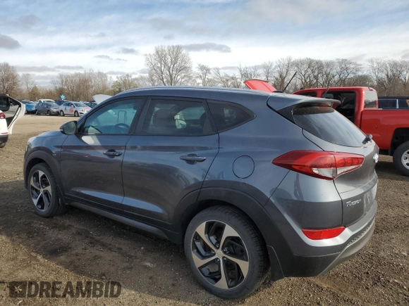 2016 Hyundai Tucson Limited z VIN KM8J3CA21GU187731, wystawiony jako Copart lot #51298595 z przebiegiem 116 020 mil mil oraz Czysty tytuł • Clean title. Historia ofert i sprzedaży dostępna na DreamBid. Obrazek 2.