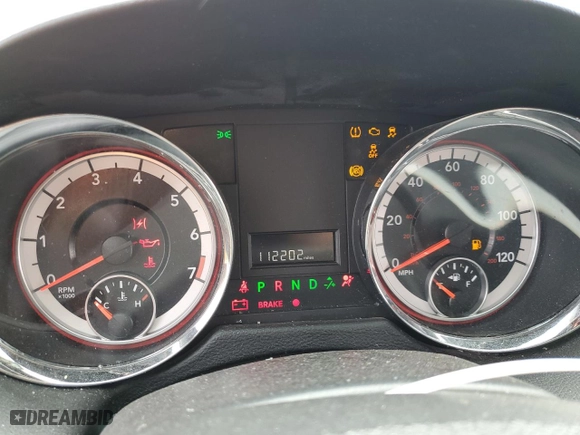2016 Dodge Grand Caravan SXT with VIN 2C4RDGCG9GR197053, listed as a Copart auction lot 53143785 with 112,202 mi miles and Salvage Title. Bid and sale history available at carsss.com. Image 9.