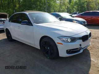 2013 BMW 3 Series 335i xDrive with VIN WBA3B9C54DF587421, listed as a IAAI auction lot 42165857 with 142,331 mi miles. Bid and sale history available at carsss.com. Image 1.