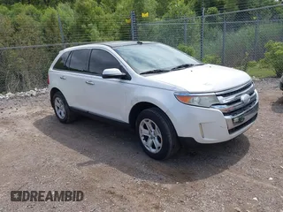 2011 Ford Edge SEL with VIN 2FMDK4JC9BBB30514, listed as a IAAI auction lot 40047758 with 165,345 mi miles. Bid and sale history available at carsss.com. Image 1.