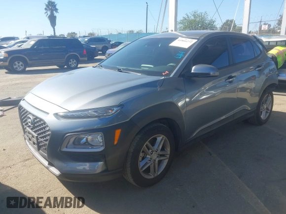 2020 Hyundai Kona SE with VIN KM8K1CAA0LU483447, listed as a IAAI auction lot 41866272 with 89,708 mi miles and . Bid and sale history available at carsss.com. Image 19.