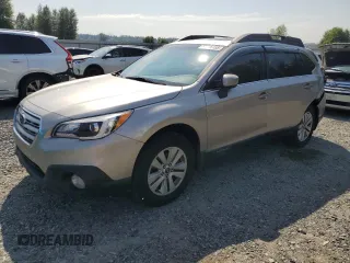 2016 Subaru Outback Premium with VIN 4S4BSADC9G3289736, listed as a Copart auction lot 62316155 with 121,770 mi miles and Salvage title. Bid and sale history available at DreamBid. Image 1.