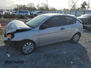 2007 Hyundai Accent GS with VIN KMHCM36C27U001623, listed as a Copart auction lot 45192065 with 130,289 mi miles and Salvage Title. Bid and sale history available at carsss.com. Image 1.