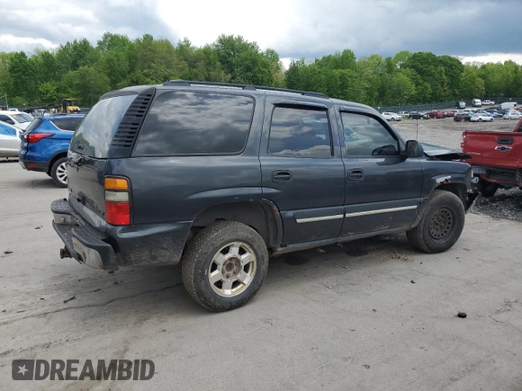 2005 Chevrolet Tahoe LT z VIN 1GNEK13T45J227440, wystawiony jako Copart lot #57209765 z przebiegiem Nie podano mil oraz Szkoda całkowita • Salvage title. Historia ofert i sprzedaży dostępna na DreamBid. Obrazek 3.