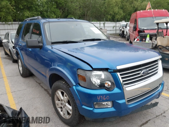 2010 Ford Explorer z VIN 1FMEU7D8XAUA09684, wystawiony jako IAAI lot #42254360 z przebiegiem 106 736 mil mil oraz . Historia ofert i sprzedaży dostępna na DreamBid. Obrazek 1.