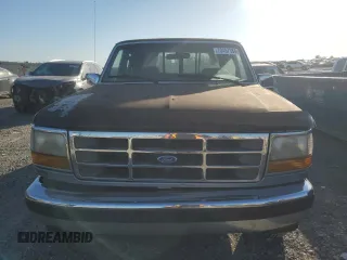 1995 Ford F-150 with VIN 1FTEX14N6SKB67175, listed as a Copart auction lot 73457384 with 292,677 mi miles and Salvage Title. Bid and sale history available at carsss.com. Image 5.