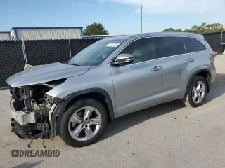 2016 Toyota Highlander Limited with VIN 5TDDKRFH9GS317022, listed as a Copart auction lot 63837895 with 173,571 mi miles and Salvage title. Bid and sale history available at DreamBid. Image 1.