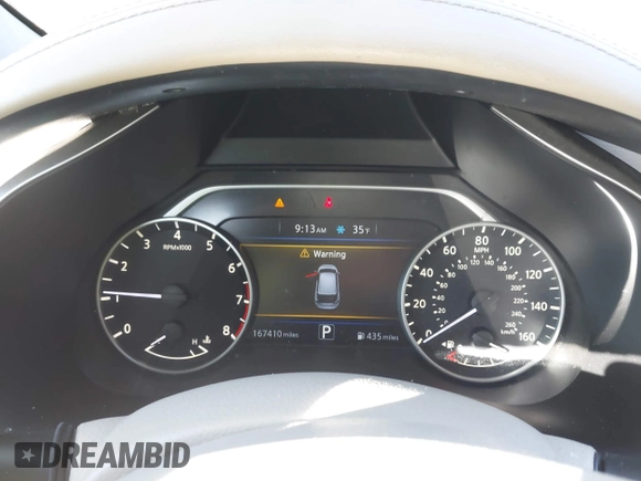 2015 Nissan Murano SV with VIN 5N1AZ2MH0FN270472, listed as a IAAI auction lot 41971525 with 167,410 mi miles. Bid and sale history available at carsss.com. Image 7.