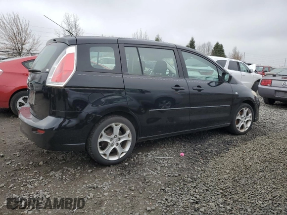 2009 Mazda 5 Touring with VIN JM1CR29LX90354729, listed as a Copart auction lot 47865785 with 151,416 mi miles and Salvage Title. Bid and sale history available at carsss.com. Image 3.