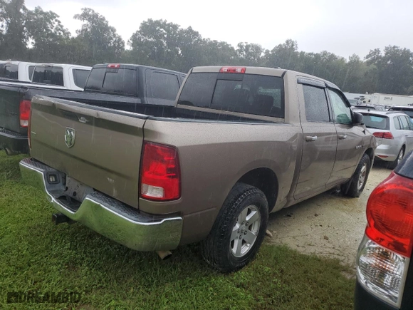 2009 Dodge Ram 1500 SLT with VIN 1D3HB13T59S787979, listed as a Copart auction lot 73893584 with 133,948 mi miles and Salvage Title. Bid and sale history available at carsss.com. Image 3.