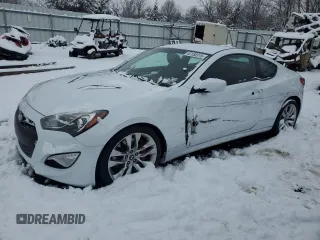 2013 Hyundai Genesis Coupe R-Spec z VIN KMHHU6KJ4DU112827, wystawiony jako Copart lot #45130315 z przebiegiem 80 919 mil mil oraz Szkoda całkowita • Salvage title. Historia ofert i sprzedaży dostępna na DreamBid. Obrazek 1.