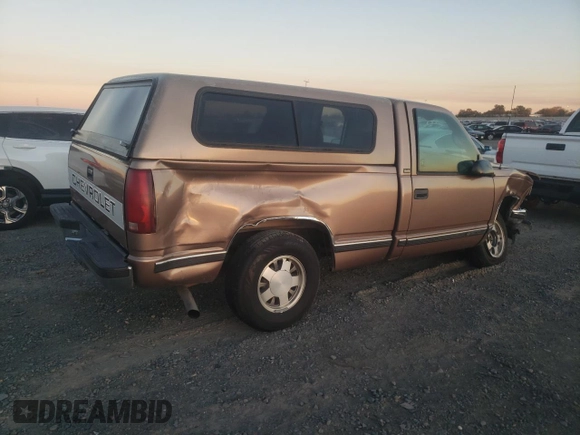 1996 Chevrolet Silverado 1500 with VIN 1GCEC14RXTZ201089, listed as a Copart auction lot 79321404 with 196,822 mi miles and Salvage Title. Bid and sale history available at DreamBid. Image 3.