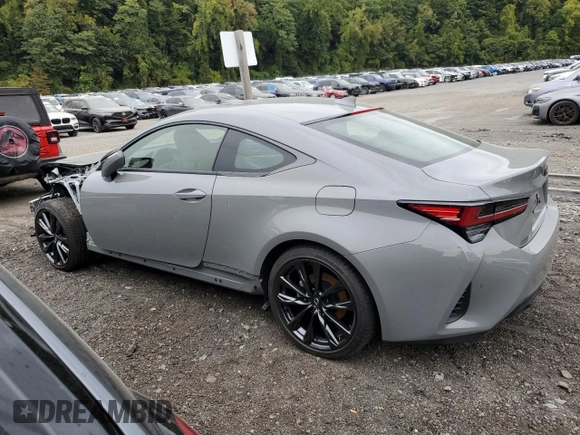 2023 Lexus RC 350 F Sport z VIN JTHGZ5DC5P5012310, wystawiony jako Copart lot #89293805 z przebiegiem 2 658 mil mil oraz Szkoda całkowita • Salvage title. Historia ofert i sprzedaży dostępna na DreamBid. Obrazek 2.